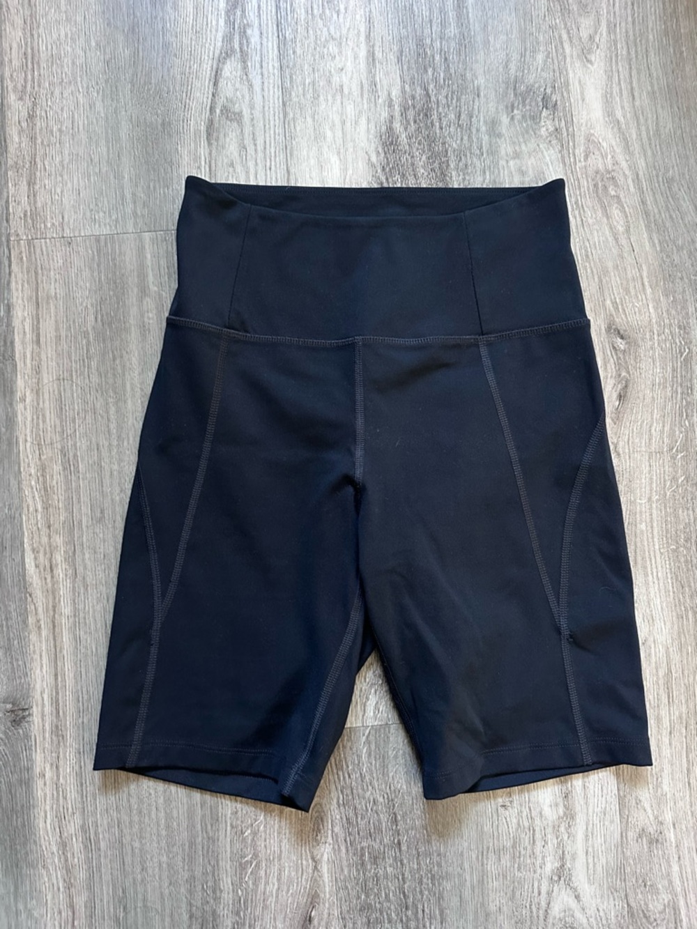 girlfriend collective Black High-Rise Bike Shorts